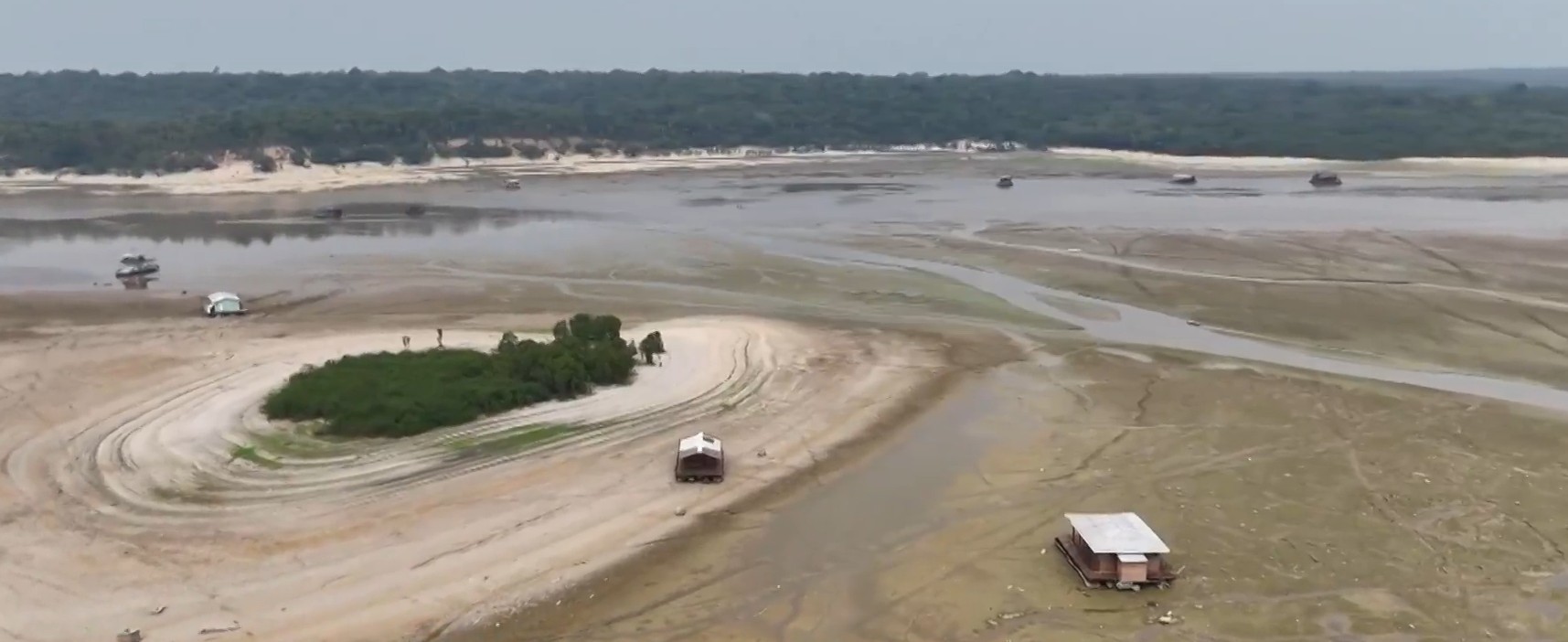 Seca deixa 22 dos 62 municípios do Amazonas em situação de emergência
