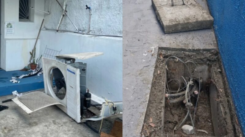 Centro Pastoral em Manaus é furtado duas vezes em uma semana e perde 700 metros de cabos