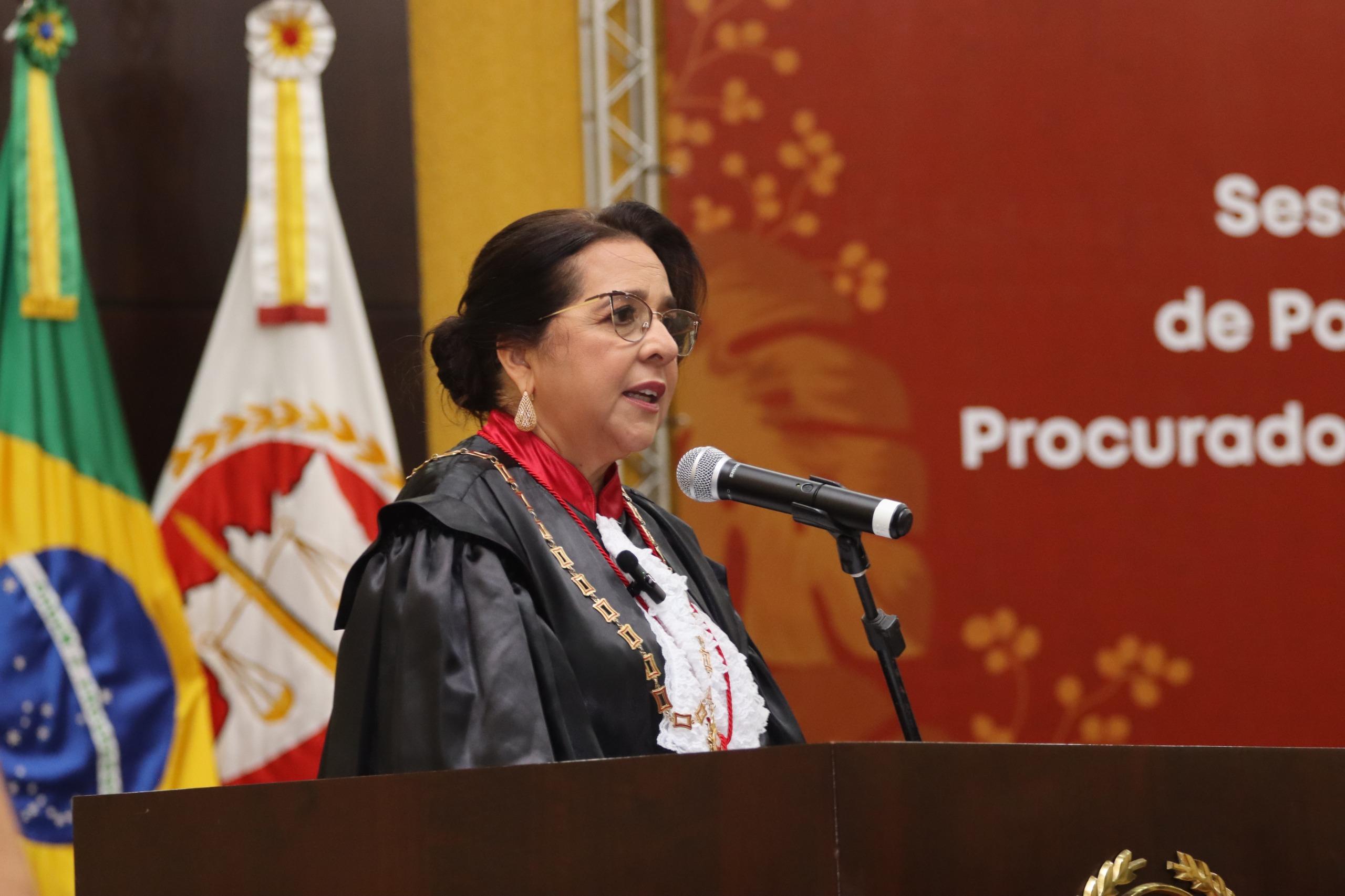 Leda Mara toma posse nesta quinta para o terceiro mandato à frente do MPAM
