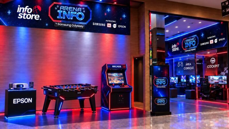 Arena Info reúne torneios de games e cosplay no Amazonas Shopping a partir desta sexta