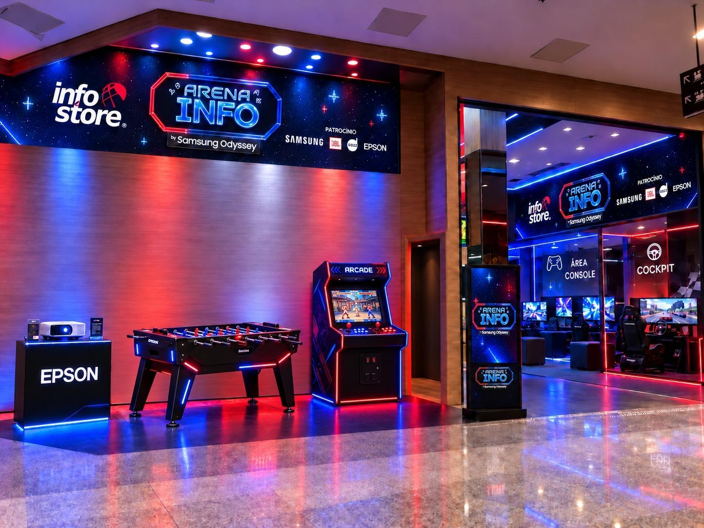 Arena Info reúne torneios de games e cosplay no Amazonas Shopping a partir desta sexta