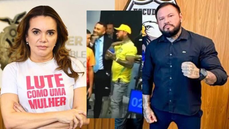 Alessandra Campêlo denuncia gesto de ameaça feito por Kidson Maia nos bastidores de debate