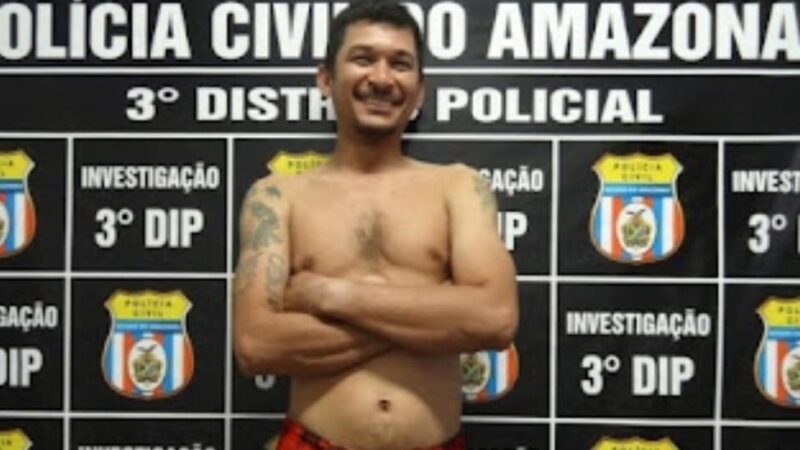 Condenado a 7 anos e 6 meses, ‘Edi do Morrinho’ é preso no Japiim, em Manaus