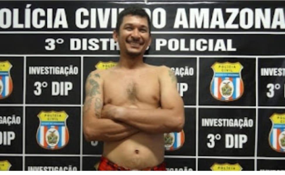 Condenado a 7 anos e 6 meses, ‘Edi do Morrinho’ é preso no Japiim, em Manaus