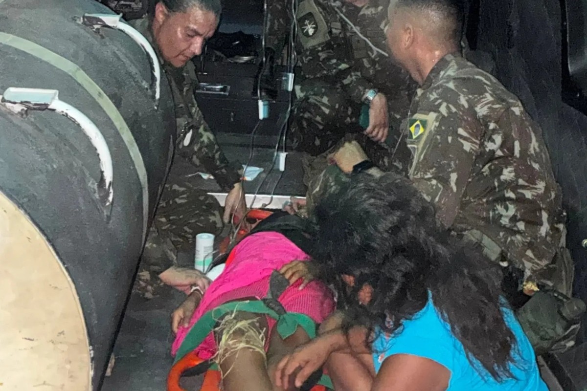 Criança indígena de 11 anos é resgatada pelo Exército após ser picada por surucucu no Amazonas